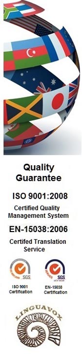 A DEDICATED SURREY TRANSLATION SERVICES COMPANY WITH ISO 9001 & EN 15038/ISO 17100
